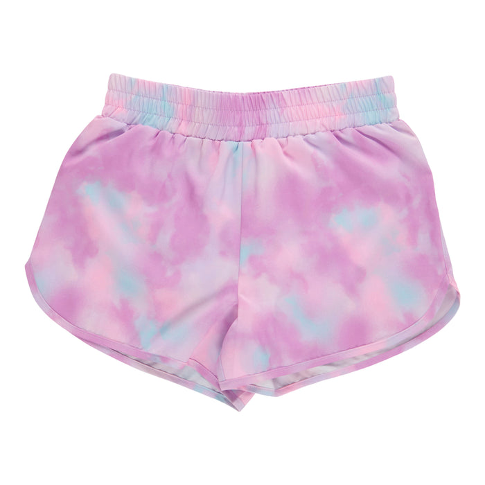 BELLA & BIRDIE Girls' Pool Party Printed Active Shorts