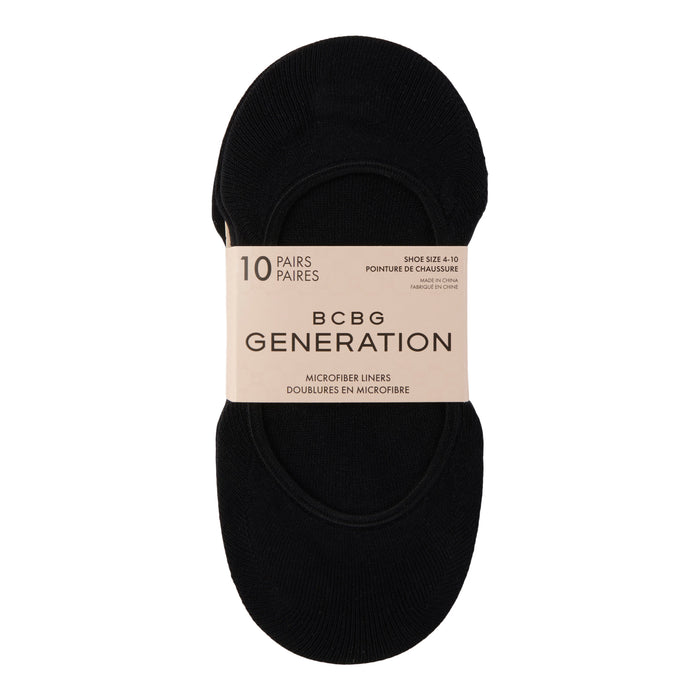 Women's Micro Liner Socks, 10-Pack, Assorted