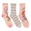 Women's Licensed Toy Story Crew Socks, 3-Pack