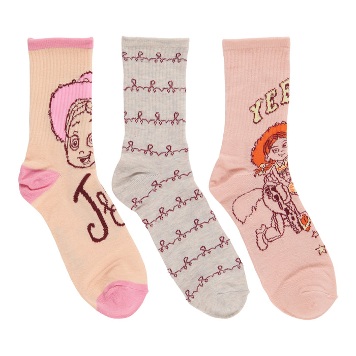 Women's Licensed Toy Story Crew Socks, 3-Pack