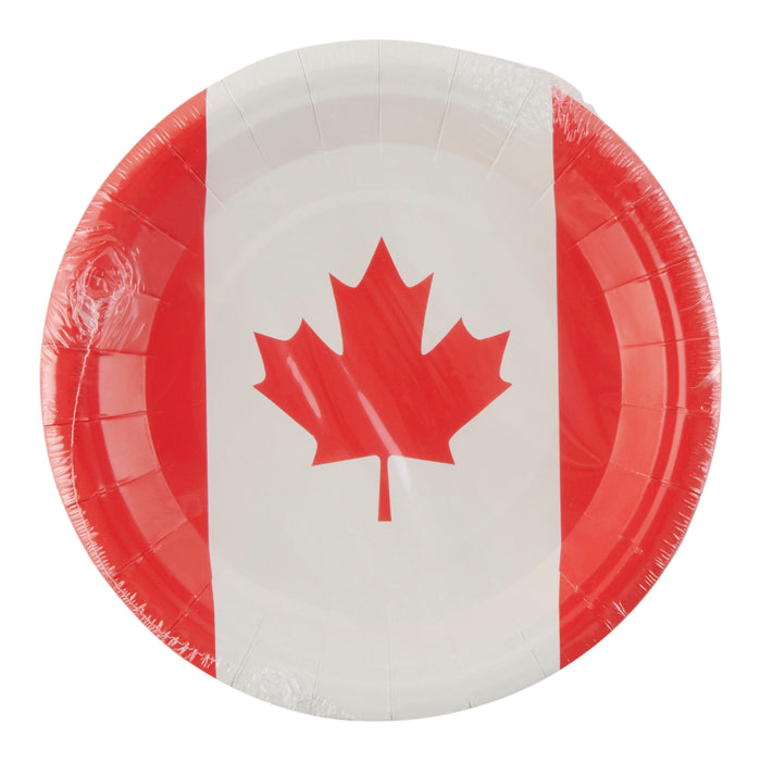 Canada Disposable Plates, 7-in, 8 Pack