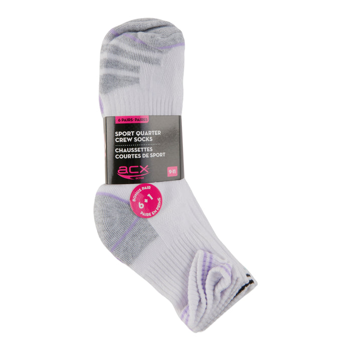 Chaussettes de sport ACX Active pour femmes, emb. de 7 paires