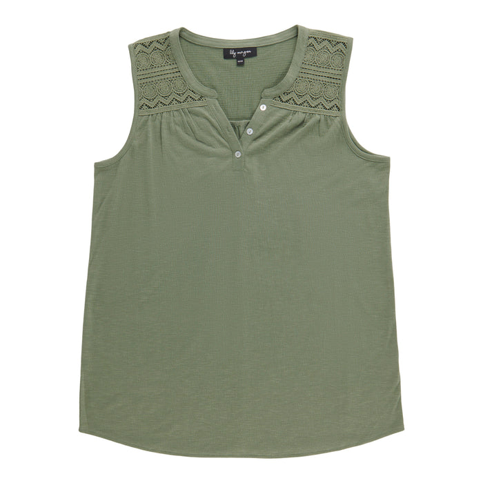 Camisole avec détail crocheté lily morgan pour femmes