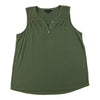 lily morgan Women's Plus Camisole with Crochet Detailing