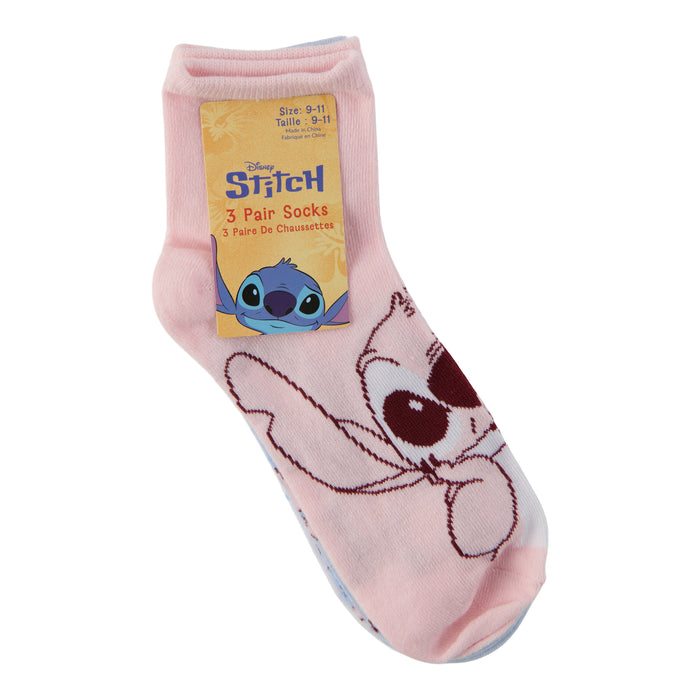Women's Licensed Quarter Crew Socks, 3-Pack