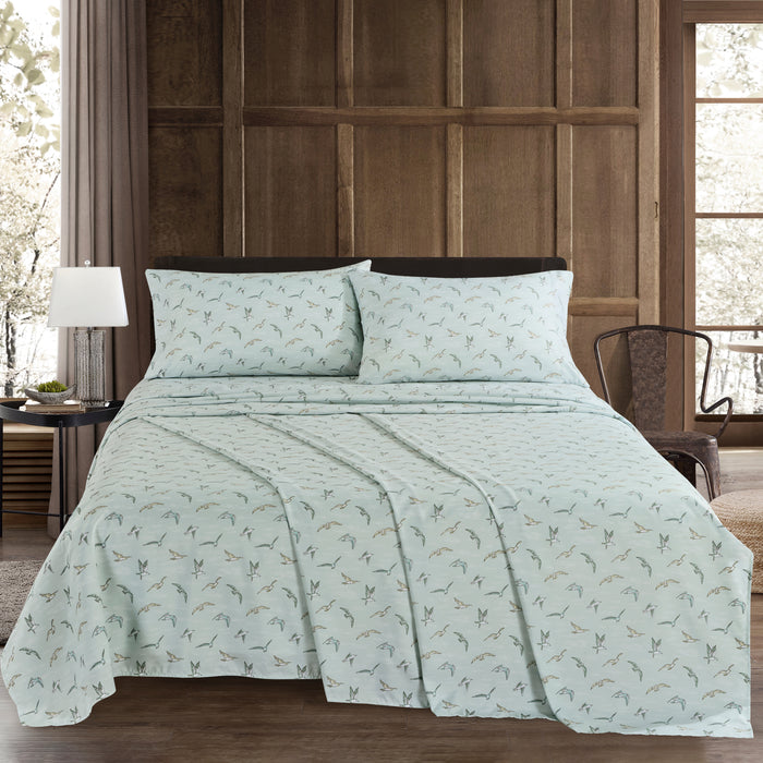 Coleman Printed Sheet Set, Double, 4 Piece
