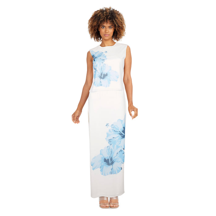 lily morgan Women's Mesh Skirt Set, 2-Piece