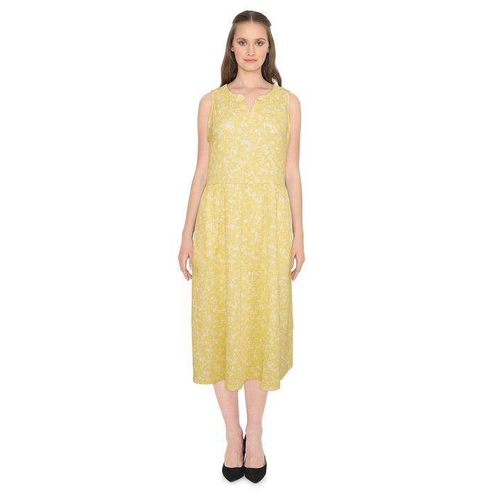 Classic Editions Women's Printed Midi Dress