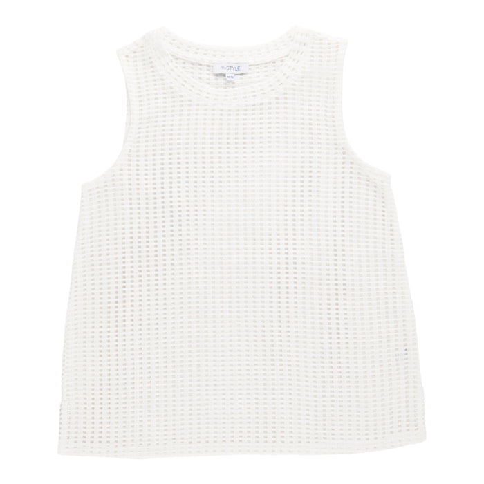 mySTYLE Women's Mesh Tank Top