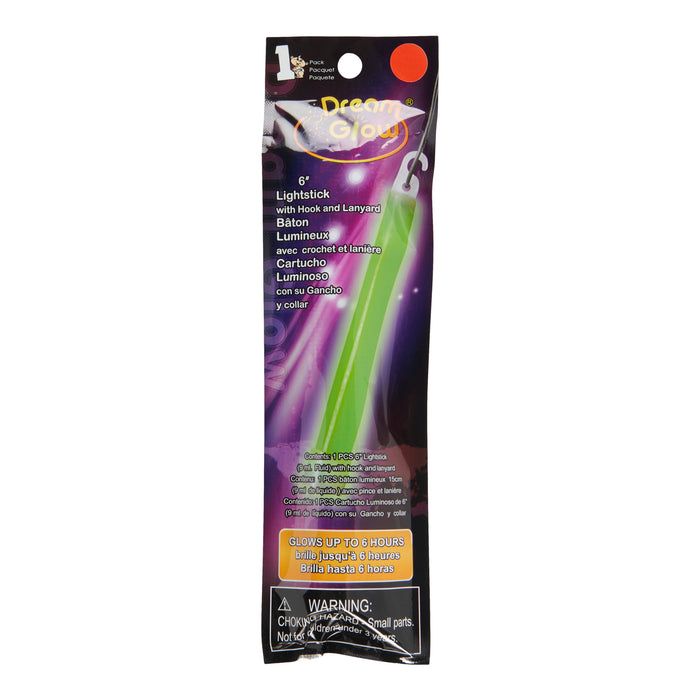 Solid Colour Glow Sticks, 6-in.