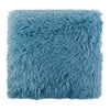 Coussin en similifourrure à poils longs, 20 po x 20 po
