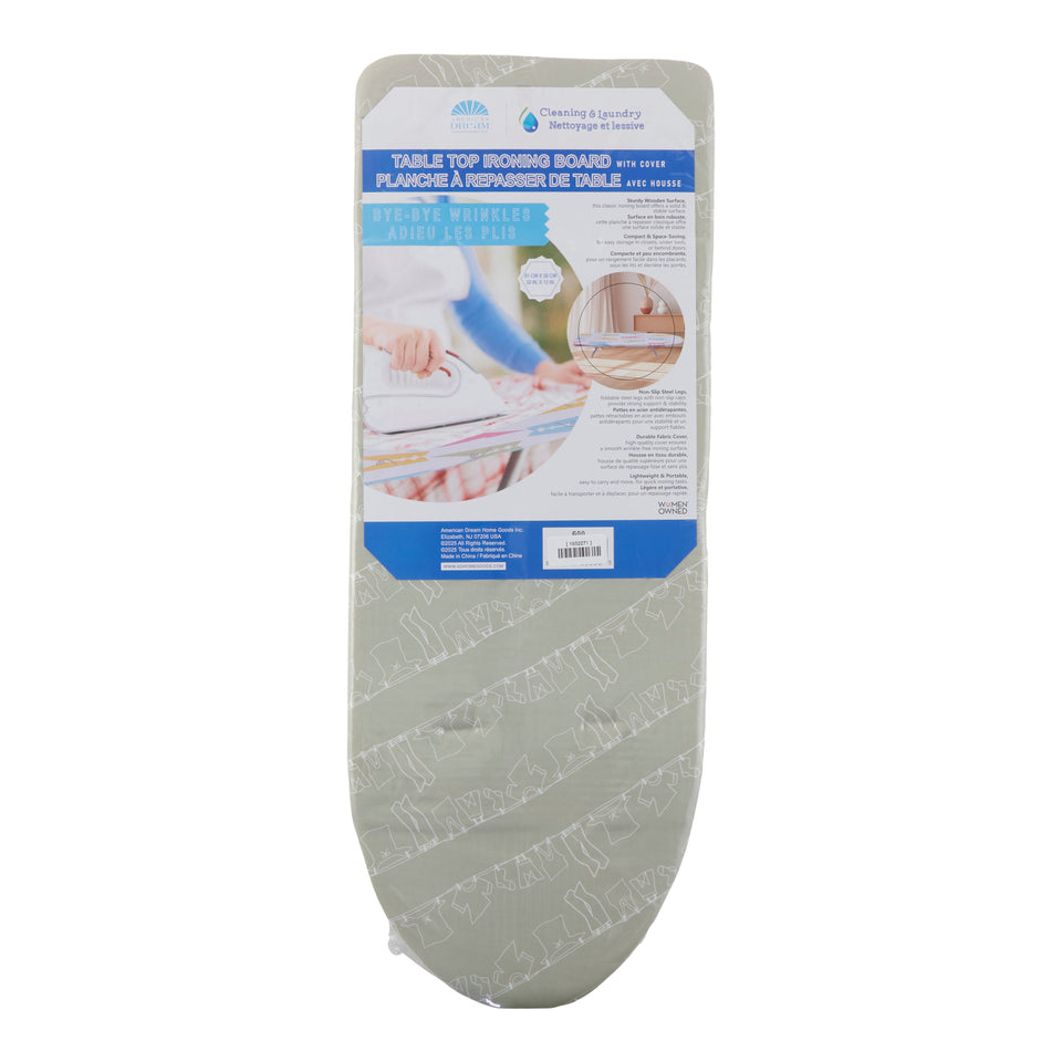 【Hinoki Iron Table 】No.1222 Tabletop Ironing Board, 32-in x 12-in. – Giant Tiger