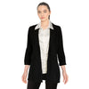 Women's Scuba Blazer with Tabs