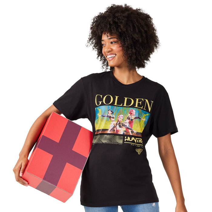 T-shirt à motif KPop Demon Hunters sous licence pour femmes