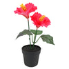 Hibiscus artificiel HomeStyles, 4 po x 4 po x 14 po
