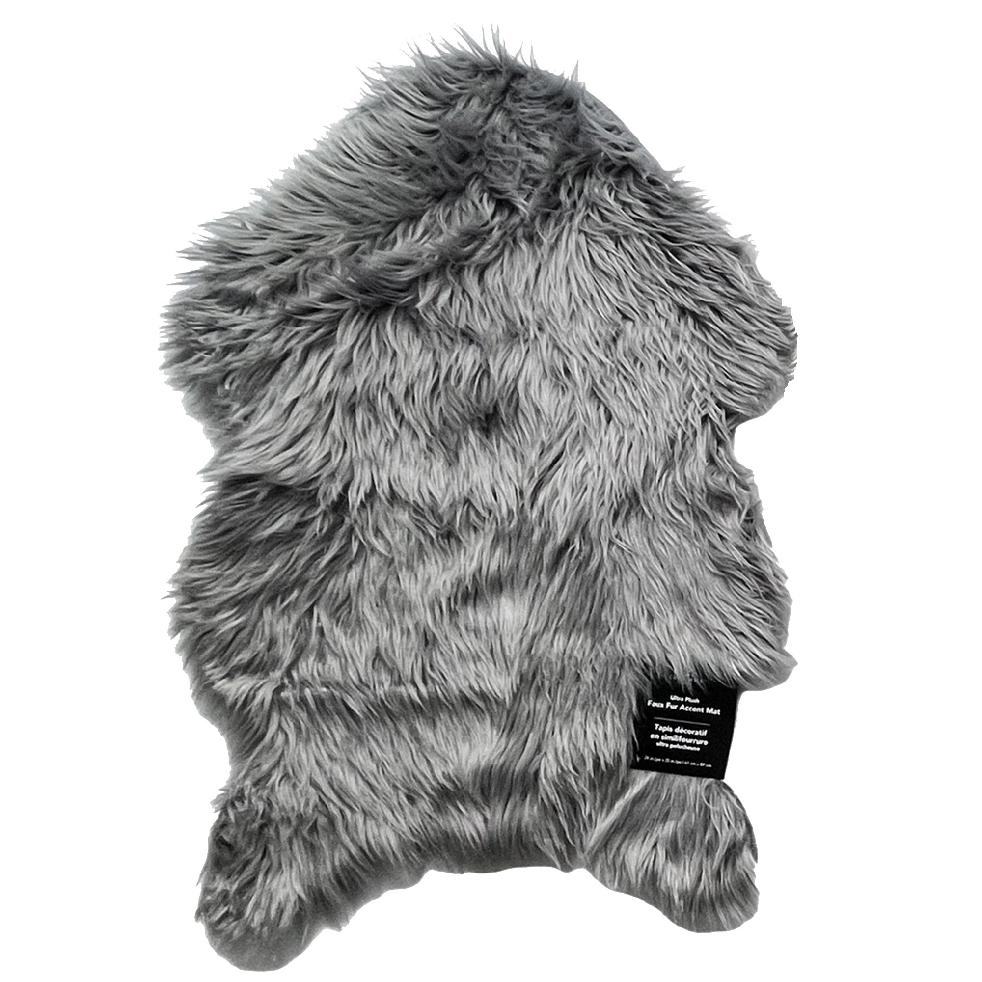 Long Pile Faux Fur Rug, 2-ft x 3-ft, Assorted – Giant Tiger