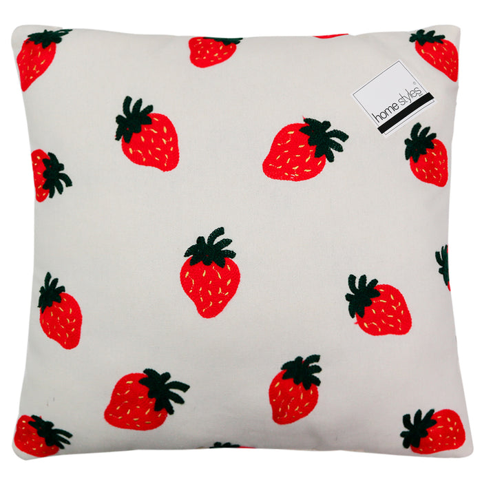 Coussin à motif d'agrumes HomeStyles, 18 po x 18 po