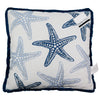 Coussin à motif côtier HomeStyles, 18 po x 18 po