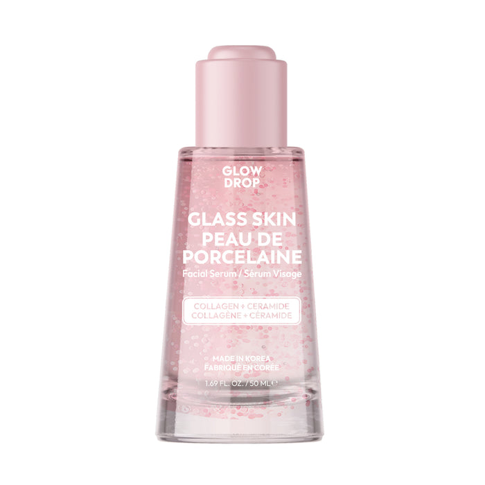 Glowdrop Sérum Visage Peau de Porcelaine, Collagène & Céramide, 50 ml