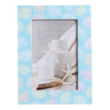 Cadre à motif de coquillages en résine pour photo 4 po x 6 po HomeStyles, 6 po x 8 po
