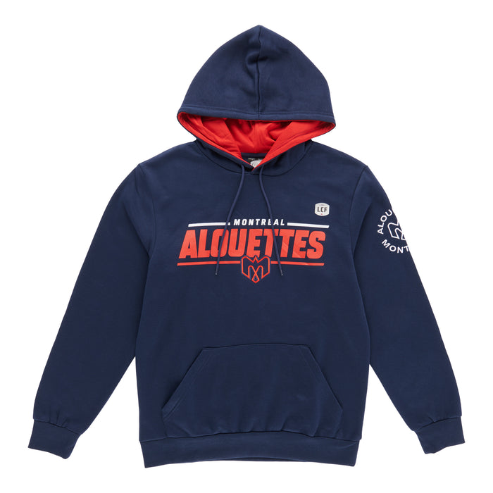CFL Men's Licensed Montreal Alouettes Long Sleeve Hoodie