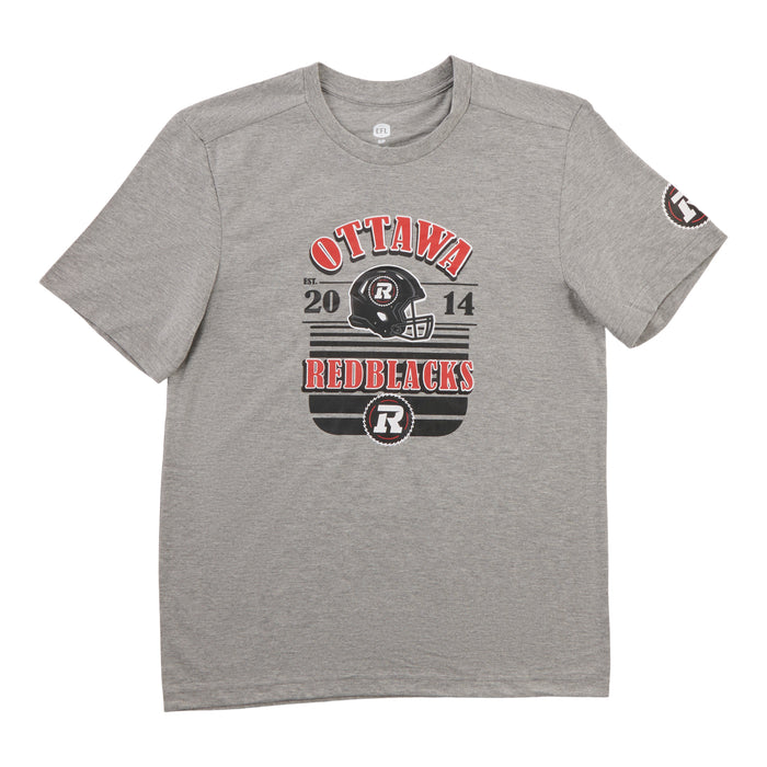 T-shirt à manches courtes LCF à motif du Rouge et Noir d'Ottawa pour hommes sous licence