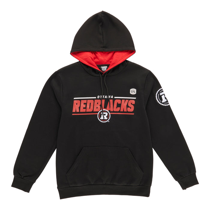 CFL Men's Licensed Ottawa Redblacks Hoodie