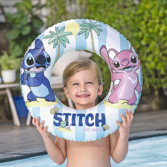 Bouée de piscine Lilo & Stitch, 22 po x 22 po