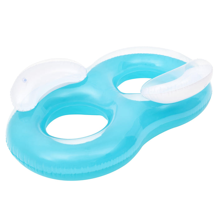 Bestway Double Deluxe Swim Tube, 74-in x 46-in.