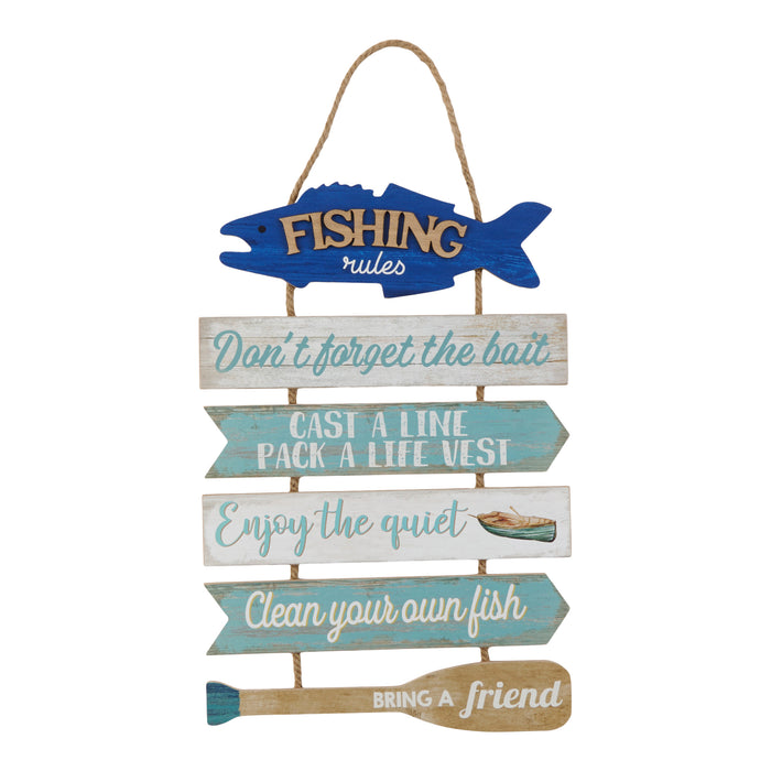 Écriteau « Rules » HomeStyles, 12 po x 18 po