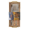Coors BBQ Grill Tools With Tray, 4 Piece