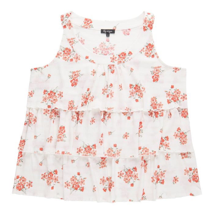 Camisole étagée taille plus lily morgan pour femmes