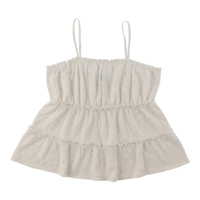 Camisole texturée à pois taille plus lily morgan pour femmes