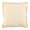 Coussin à franges HomeStyles, 18 po x 18 po