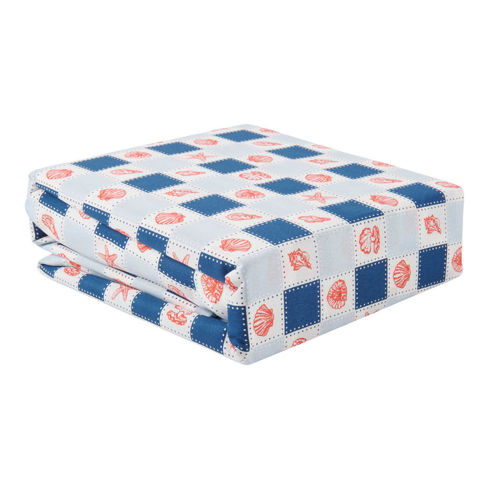 Ensemble de draps imprimés Rivage HomeStyles, grand lit, 4 pièces