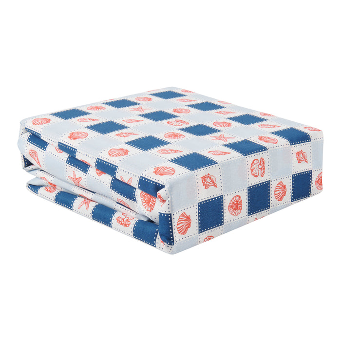 Ensemble de draps imprimés Rivage HomeStyles, très grand lit, 4 pièces