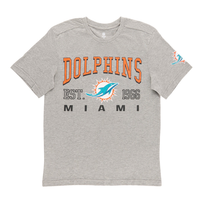 NFL Men's Licensed Miami Dolphins Short Sleeve T-Shirt