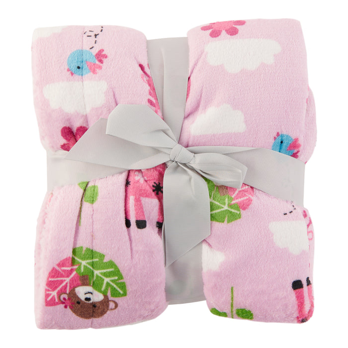 Kids Sherpa Blanket, 30-in x 40-in, Assorted
