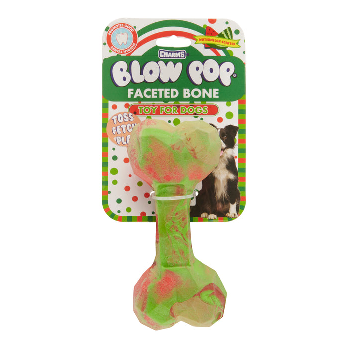 Jouet en forme d’os Blow Pop pour chiens