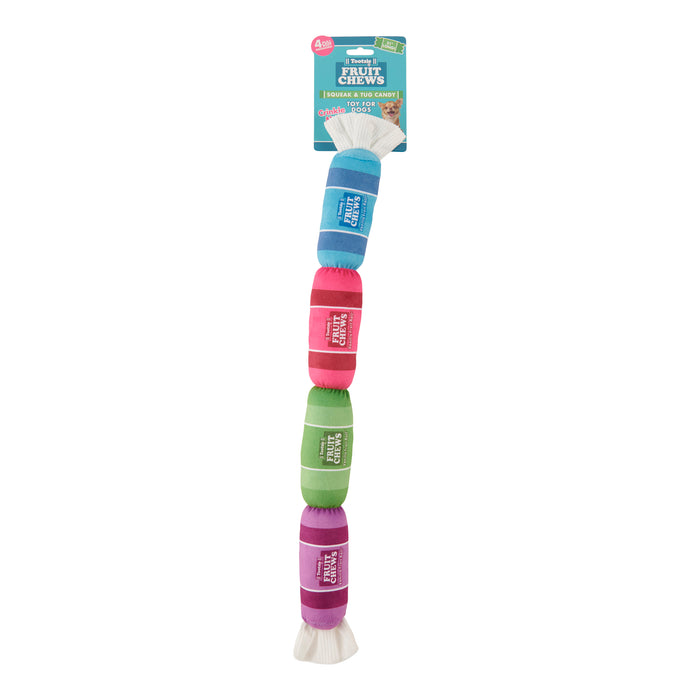 Jouet en peluche Tootsie Fruit Chews pour chiens