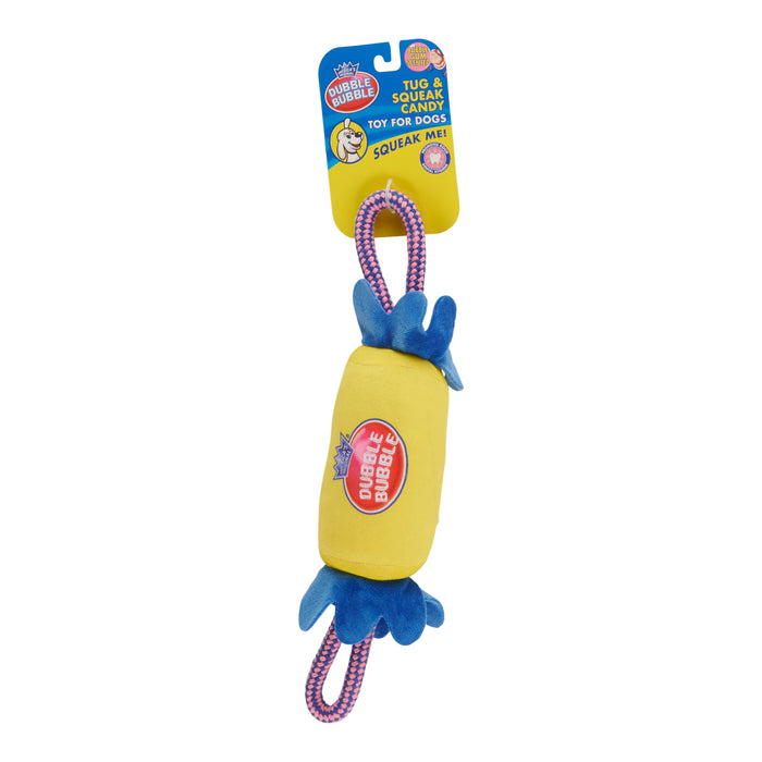 Double Bubble Candy Plush Dog Toy