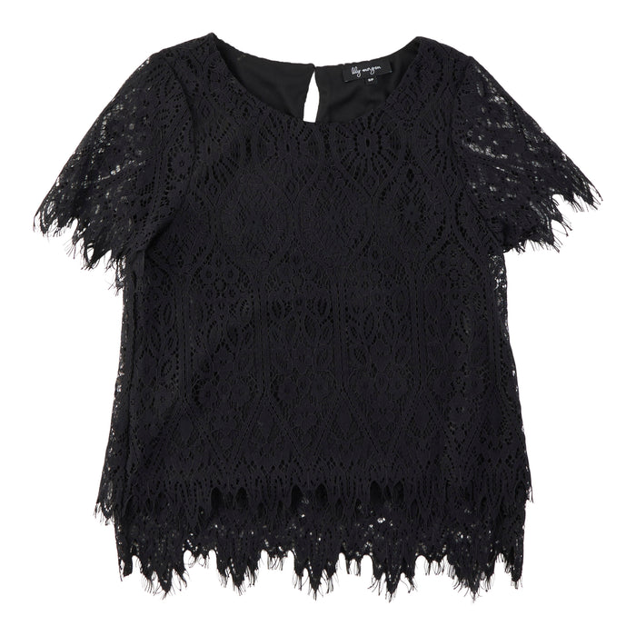 lily morgan Women's Lace Top