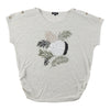 lily morgan Women's Plus Top with Shoulder Detail