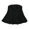 lily morgan Women's Bandeau Peplum Top