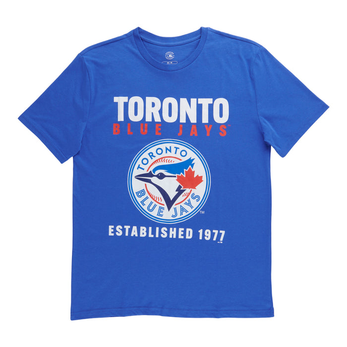 MLB Men's Licensed Toronto Blue Jays Short Sleeve T-Shirt