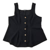 Camisole à basques boutonnée à l'avant taille plus lily morgan pour femmes