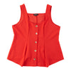 Camisole à basques boutonnée à l'avant taille plus lily morgan pour femmes
