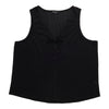lily morgan Women's Plus Pointelle Vest with Tie-Front
