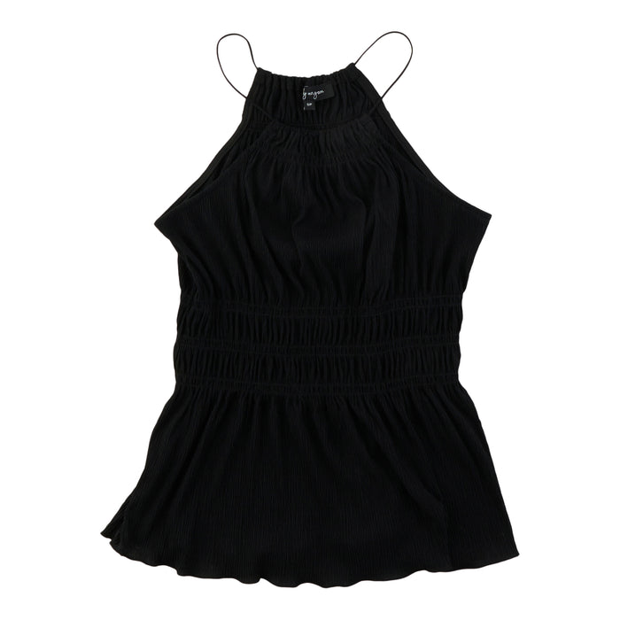 lily morgan Women's Crinkle Halter Top
