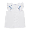 Blouse sans manches à col en V mySTYLE pour femmes